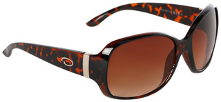 Thumbnail 1: OSCAR DE LA RENTA Women's Beveled Python Temple Sunglasses 