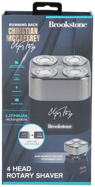 Thumbnail 1: Brookstone Brookstone Special Edition 4-Head Rotary Shaver 