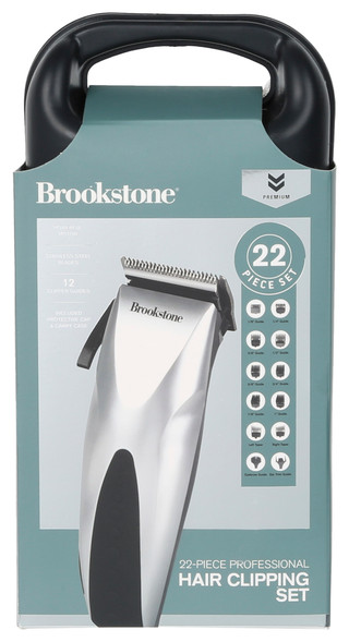 Thumbnail 1: Brookstone Brookstone Men's 22-Piece Professional Trimmer Set 