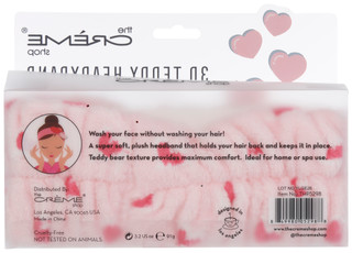 Thumbnail 2: Creme Shop The Creme Shop 3D Plushie Teddy Spa Headband 
