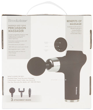 Thumbnail 2: Brookstone Brookstone Handheld Deep Tissue Percussion Massager 