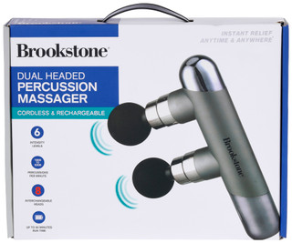 Thumbnail 1: Brookstone Brookstone Dual Headed Percussion Massager 