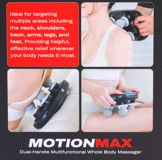 Thumbnail 3: Nuvo Med NuvoMed Motion Max Dual Handle Whole Body Massager 