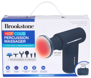 Thumbnail 1: Brookstone Brookstone Hot Cold Percussion Massager 