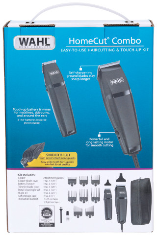 Thumbnail 2: Wahl Wahl Mens HomeCut Combo Haircutting & Touch Up Kit 