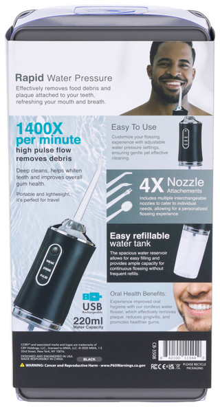 Thumbnail 2: Coby COBY The Streamlet Cordless Waterflosser 