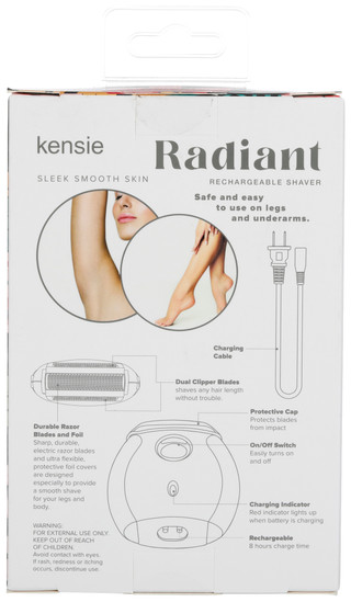 Thumbnail 3: Kensie Kensie Womens Radiant Rechargeable Shaver 