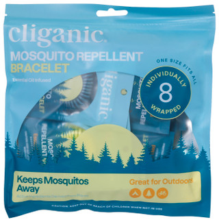 Thumbnail 1: Cliganic Cliganic 8 Pk Mosquito Repellent Bracelets 