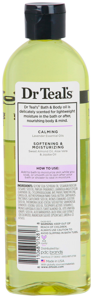 Thumbnail 2: Dr Teals Dr Teals 8.8 oz Moisturizing Bath & Body Oil Lavender 