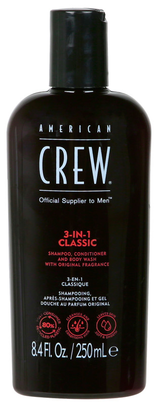 Thumbnail 1: American Crew American Crew 8.4 oz 3-in-1 Classic Body Wash 