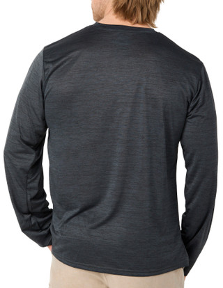 Thumbnail 3: Mossy Oak Men's Outdoor Long Sleeve Flag Shirt 