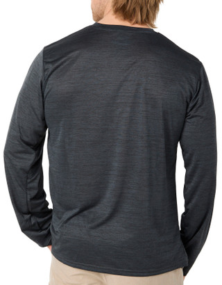 Thumbnail 5: Mossy Oak Men's Outdoor Long Sleeve Flag Shirt 