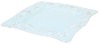 Thumbnail 2: BLUE SKY 11 In Square Coastal Plate 