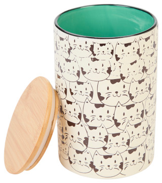Thumbnail 2: BLUE SKY 8 in Cat Face Repeat Canister 