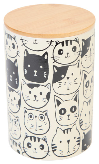 Thumbnail 1: BLUE SKY 8 in Kitty Ct Friends Canister  