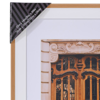 Thumbnail 3: CONCEPTS IN TIME 11''x14'' Natural Ridge Two-Tone Frame with 8x10 Mat 