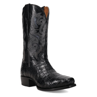 Thumbnail 1: DAN POST Men's Zandor Caiman Belly Western Boots 