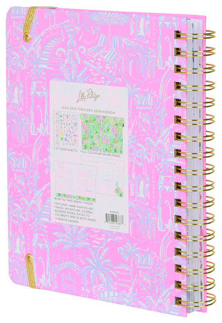Thumbnail 2: LILLY PULITZER Palm Beach Playground 17-Month Large Agenda 