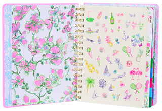 Thumbnail 3: LILLY PULITZER Palm Beach Playground 17-Month Large Agenda 