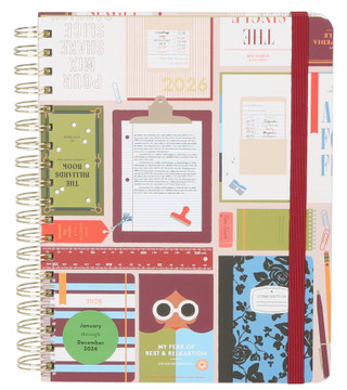 Thumbnail 1: KATE SPADE Book Club 12-Month Mega Planner  