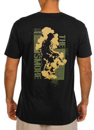 Thumbnail 1: GRUNT STYLE Men's Short Sleeve Americana Bring the Smoke Tee 
