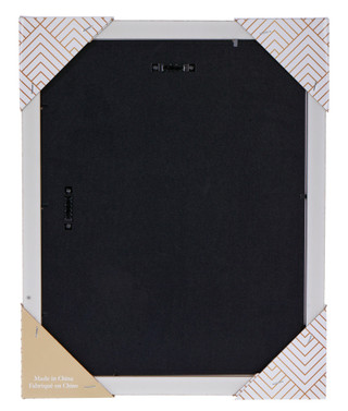 Thumbnail 2: CONCEPTS IN TIME 16x20 Fabric Gold-Rim Frame with 11x14 Mat 