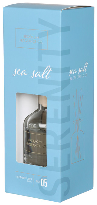 Thumbnail 1: BROOKLYN FRAGRANCE Sea Salt Reed Diffuser 