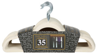 Thumbnail 1: RACHEL ROY 35 Pk Slim Design Velvet Hangers 