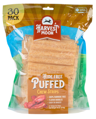 Thumbnail 1: Harvest Moon 30 Pk Bacon Strip Pet Treats 