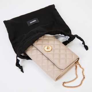 Thumbnail 2: Versace Quilted Leather Crossbody Medusa Clutch   