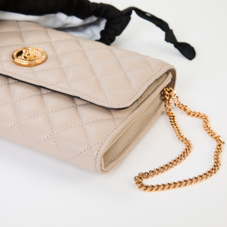 Thumbnail 5: Versace Quilted Leather Crossbody Medusa Clutch   