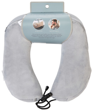 Thumbnail 2: Je T'adore Ergonomic Memory Foam Travel Neck Pillow 