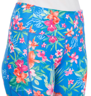 Thumbnail 3: VOGO Women's Active Print Capri Leggings 