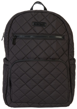 Thumbnail 1: Ellen Tracy Dimond Quilted Workbook Backpack 