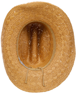 Thumbnail 2: SAN DIEGO HAT CO Women's Rainbow Bead Band Cowboy Hat 
