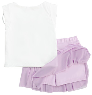 Thumbnail 2: Tween Diva Big Girls 2‑Piece Taylor Swift Skort Set 