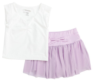 Thumbnail 1: Tween Diva Big Girls 2‑Piece Taylor Swift Skort Set 