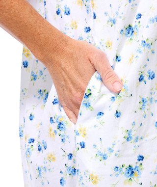 Thumbnail 2: SOPHIA Women's Sleeveless Pajama Dress 