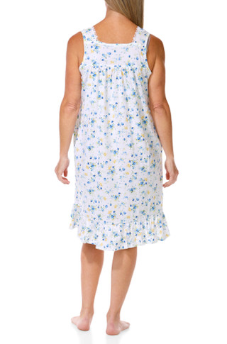 Thumbnail 4: SOPHIA Women's Sleeveless Pajama Dress 