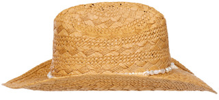 Thumbnail 4: SAN DIEGO HAT CO Women's Natural Shell Bead Band Cowboy Hat 