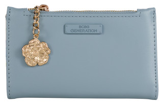 Thumbnail 1: BCBGeneration Bi-Fold Flower Charm Wallet 