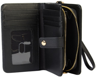 Thumbnail 2: BCBGeneration Zip Around 3D Flower Wristlet Wallet  