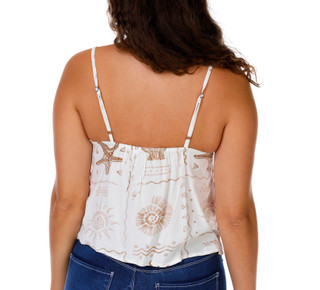 Thumbnail 2: OCEAN DRIVE Juniors Button Front Tank Top 