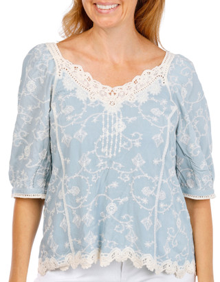 Thumbnail 1: Democracy Wpmens Puff Sleeve Top 