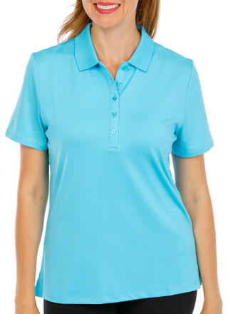 Thumbnail 1: Callaway Women's Active Short Sleeve Golf Polo Top 