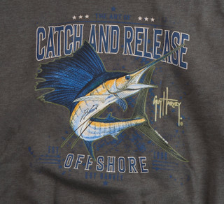 Thumbnail 3: Guy Harvey Men's Long Sleeve Print Hoodie 