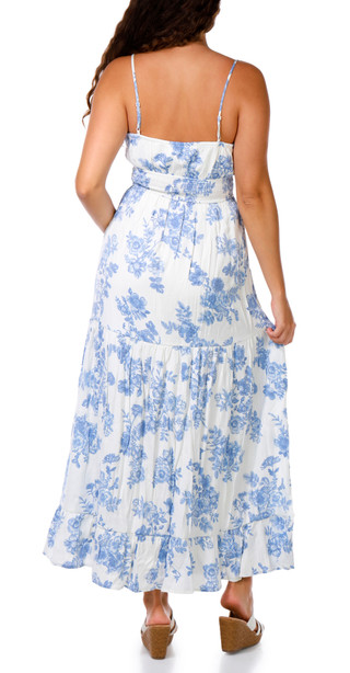 Thumbnail 3: Trixxi Juniors Slit Maxi Dress  