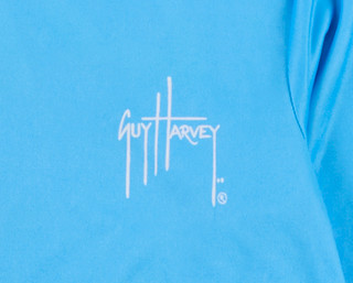 Thumbnail 4: Guy Harvey Big Boys Performance Sun Protection Later Gator Shirt 