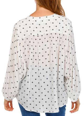 Thumbnail 3: Zac & Rachel Women's 3/4 Sleeve Button Front Top 