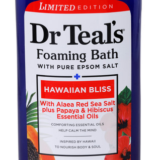 Thumbnail 2: Dr Teals 34 oz Hawaiian Bliss Foaming Bath with Pure Epsom Salt 